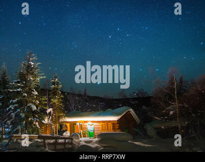 Immagini da intorno a Fairbanks e Chena Hot Springs Foto Stock