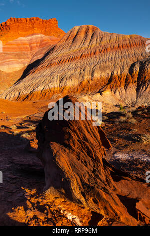 Immagini da Paria Ghost Town colline dipinte nel Grand Staircase-Escalante monumento nazionale nel sud dello Utah Foto Stock