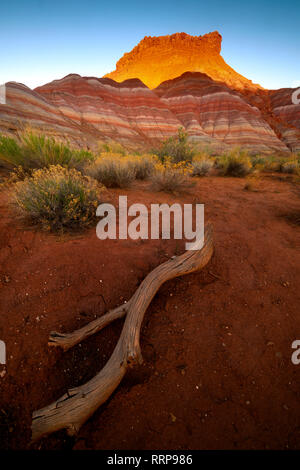 Immagini da Paria Ghost Town colline dipinte nel Grand Staircase-Escalante monumento nazionale nel sud dello Utah Foto Stock