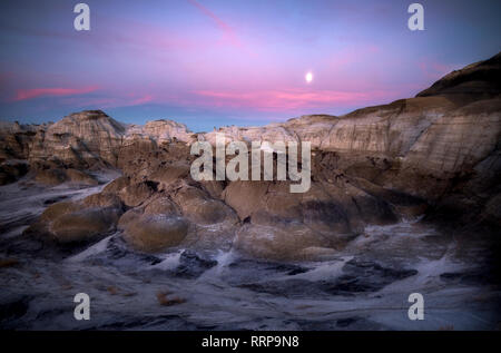 Immagini da Bisti/De-Na-Zin deserto Foto Stock