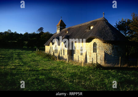 St Agnes' Church, acqua dolce, Isle of Wight, England, Regno Unito Foto Stock