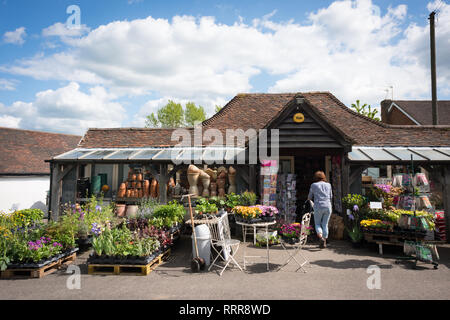 Chilham Farm Shop, Chilham, Kent, Regno Unito Foto Stock