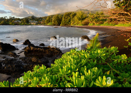 Sud Pacifico, STATI UNITI D'AMERICA, Hawaii, Hawaiian, Maui, Hana, Hana Coast Foto Stock