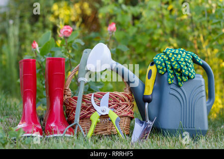 Annaffiatoio da 2 l, in plastica, colore: verde