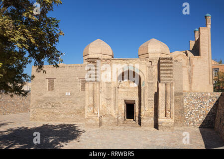 Antica moschea del XII secolo Magoki-Attari a Bukhara, Uzbekistan Foto Stock