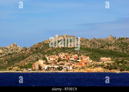 La Maddalena in Sardegna, Italia. Porto Massimo Residence Foto Stock