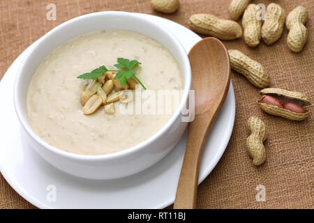Sud zuppa di arachidi Foto Stock