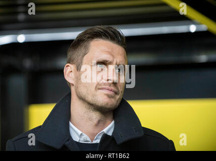 Sebastian KEHL (Capo della Divisione di licenze, fare) Soccer 1.Bundesliga, 23.Spieltag, Borussia Dortmund (DO) - Bayer 04 Leverkusen (LEV) 3: 2, su 24.02.2019 a Dortmund / Germania. ## DFL regolamenti vietano qualsiasi uso di fotografie come sequenze di immagini e / o quasi-video ## | Utilizzo di tutto il mondo Foto Stock