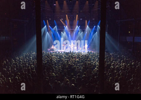 Londra, Regno Unito. Il 27 febbraio, 2019. Il Limone ramoscelli performing live sul palco del Roundhouse di Londra. Foto data: mercoledì 27 febbraio, 2019. Foto di credito dovrebbe leggere Credito: Roger Garfield/Alamy Live News Foto Stock