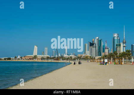 Arabia, Kuwait City, Shuwaikh beach Foto Stock