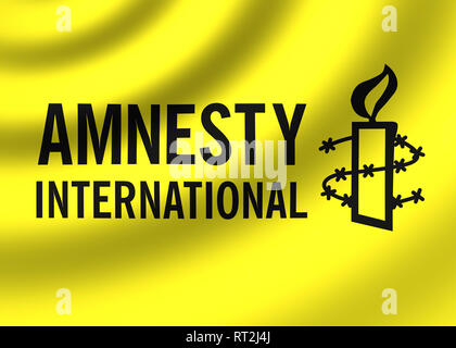 Amnesty International logo Foto Stock
