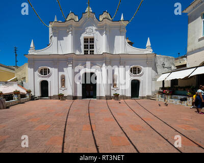 L'Italia, Campania, Capri, Piazza Diaz, Chiesa di Santa Sofia Foto Stock