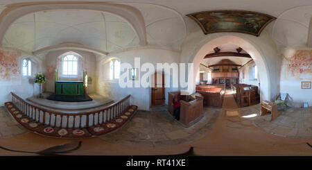 Visualizzazione panoramica a 360 gradi di St Hubert la Chiesa Idsworth