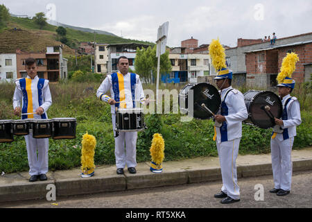 Donmatias, Antioquia: Carnevale 'Donmatias somos todos" Foto Stock