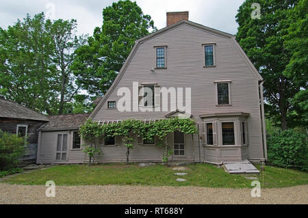 Old Manse Concord Massachusetts Foto Stock