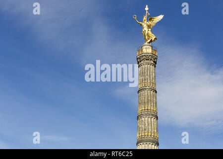 Berlin Colonna della Vittoria Foto Stock