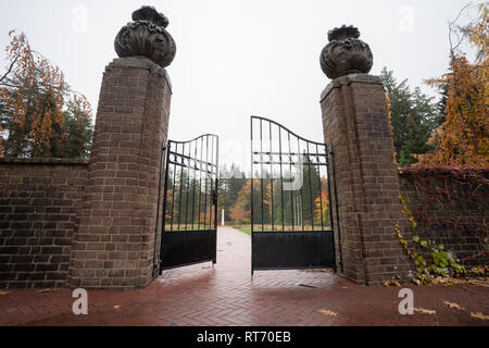 Campo russo di onore al Rusthof Amersfoort crematorio e cimitero - Paesi Bassi Foto Stock