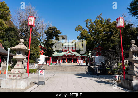 Tomioka Hachimangu, Koto-Ku, Tokyo, Giappone Foto Stock