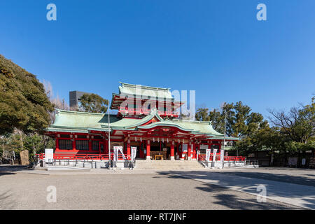 Tomioka Hachimangu, Koto-Ku, Tokyo, Giappone Foto Stock