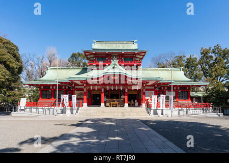 Tomioka Hachimangu, Koto-Ku, Tokyo, Giappone Foto Stock