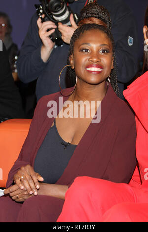 Gli ospiti di NDR Talkshow in Hamburg offre: Motsi Mabuse dove: Amburgo, Germania Quando: 25 Gen 2019 Credit: Becher/WENN.com Foto Stock