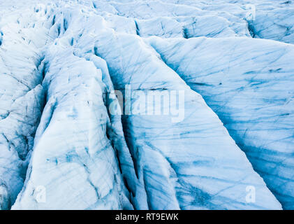 L'Islanda, Vatnajoekull National Park, Jokulsarlon, glacier ice Foto Stock