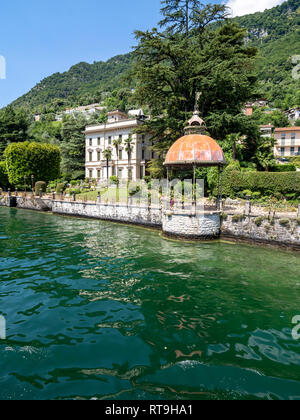 L'Italia, Lombardia, Lago di Como, splendide ville a Colonno Foto Stock