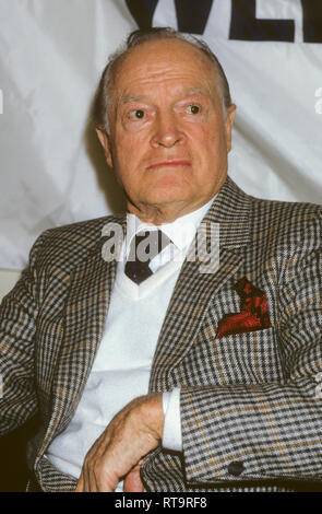 Bob Hope artista americano e attore Foto Stock