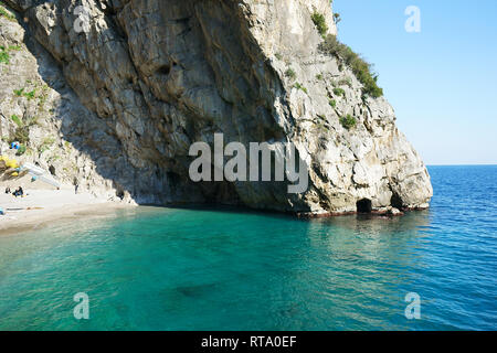 Furore, Praiano, Costiera Amalfitana, Campania, Italia Foto Stock
