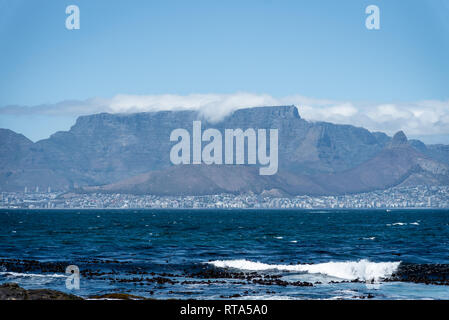 Le vedute da Robben Island, Sud Africa Foto Stock