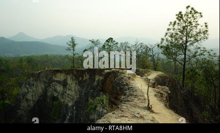 Thailandia, Pai Canyon Foto Stock