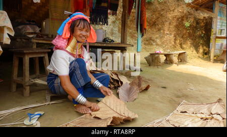 Mae Hong Son, Thailandia Foto Stock