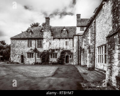 Area di ricevimento a Aylesford Priory nel Kent, Regno Unito. Foto Stock