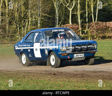 Jeff Williamson, Hillman Avenger, Race Retro, Rally, domenica 24 febbraio, 2019, retrò, nostalgia, motorsport, automobili, veicoli, racing, classic c Foto Stock