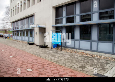 Ingresso sede di KLM i servizi sanitari a Schiphol Paesi Bassi 2018 Foto Stock