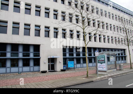 Ingresso sede di KLM i servizi sanitari a Schiphol Paesi Bassi 2018 Foto Stock