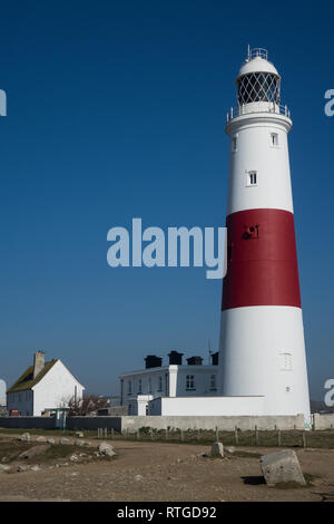 Inghilterra, Dorset, Portland Bill, FARO Foto Stock