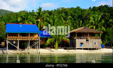 Koh Rong isola in Cambogia. Foto Stock