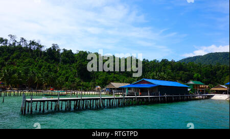 Koh Rong isola in Cambogia. Foto Stock