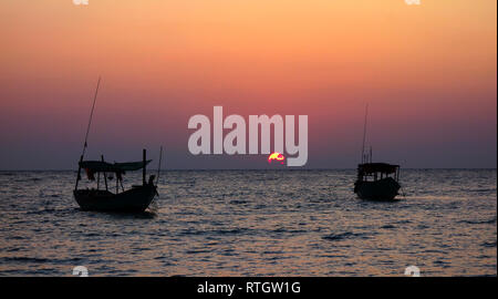 Koh Rong isola in Cambogia. Foto Stock