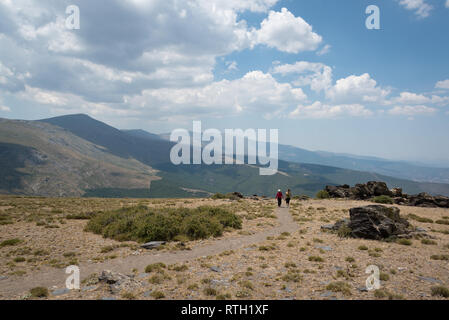 Escursioni nella Sierra Nevada in Andalusia, Spagna Foto Stock