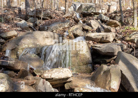 Foto all'aperto del Creek e trail di Soddy Daisy Tennessee Foto Stock