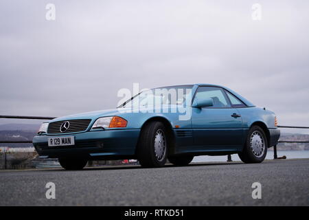 1991 Classic Mercedes 300 SL Foto Stock