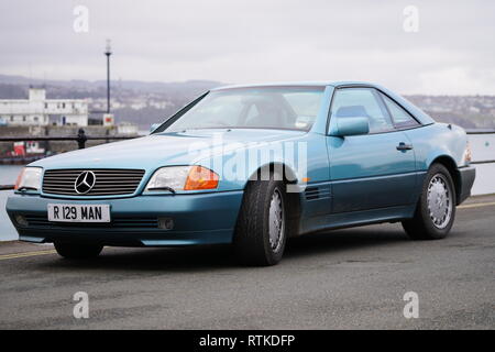 1991 Classic Mercedes 300 SL Foto Stock