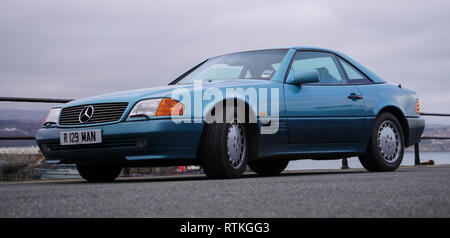 1991 Classic Mercedes 300 SL Foto Stock