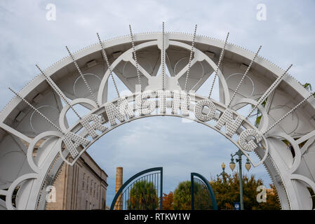 Louis Armstrong Park Situato nel quartiere Treme in New Orleans (USA) Foto Stock