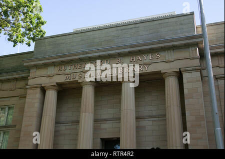 Rutheford B. Hayes museo e biblioteca a Spiegel Grove in Fremont; Ohio Foto Stock