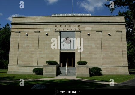 Rutheford B. Hayes museo e biblioteca a Spiegel Grove in Fremont; Ohio Foto Stock