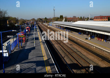 Princes Risborough stazione ferroviaria, Princes Risborough, Buckinghamshire, UK Foto Stock