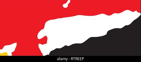 Timor est mappa logo icona vettore Illustrazione Vettoriale